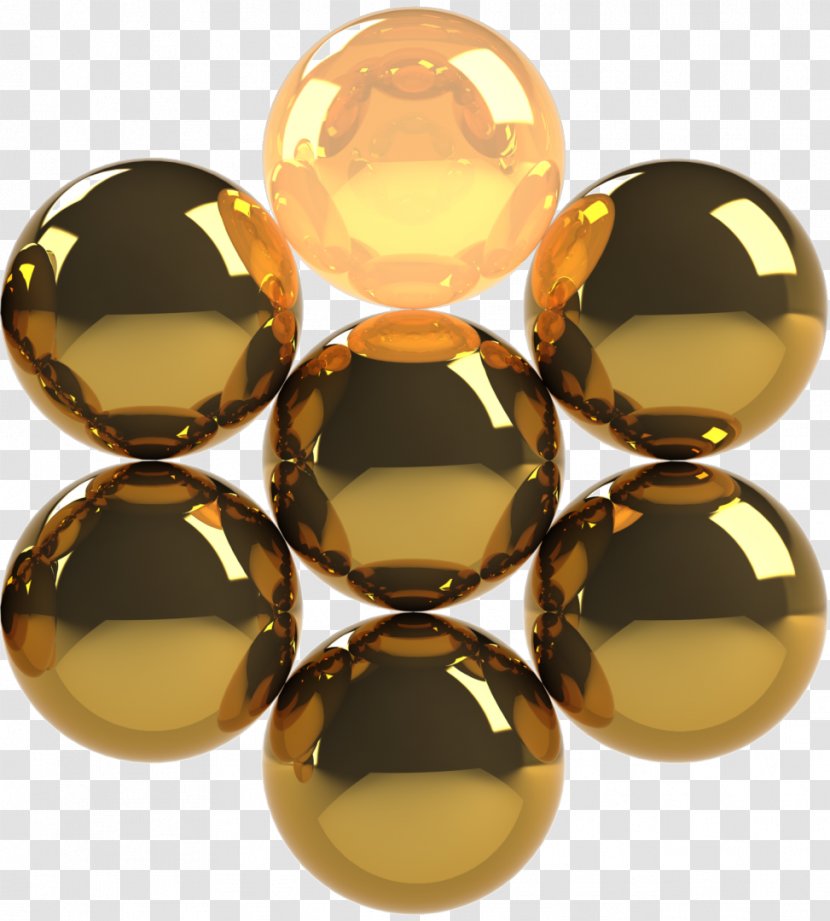 Space Game Sphere Physical Body - Dimension - Golden Ball Transparent PNG