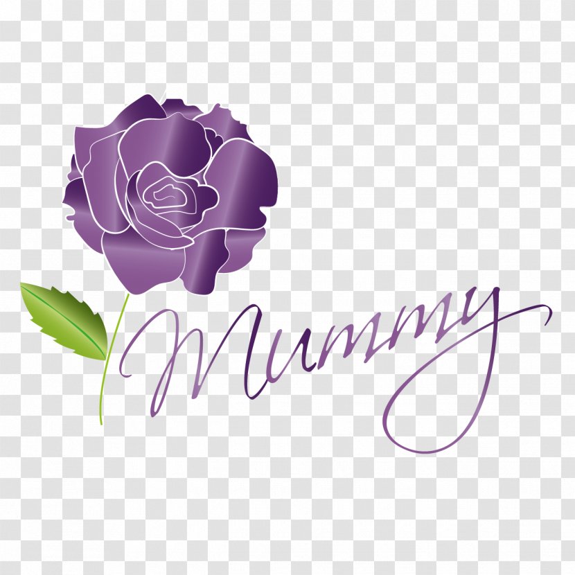 Garden Roses Logo Cut Flowers Petal - Flowering Plant - Mother's Day Transparent PNG