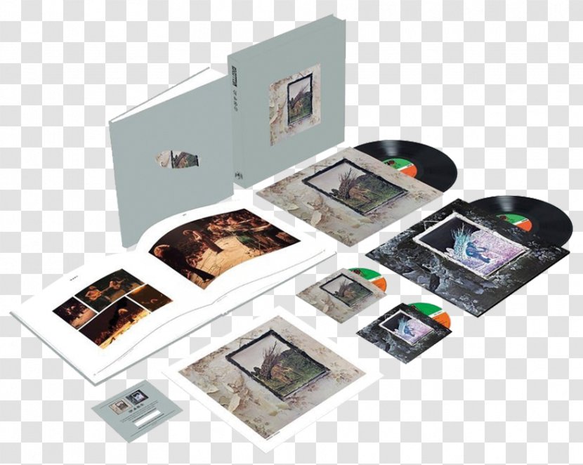 Led Zeppelin IV II How The West Was Won Houses Of Holy - Remasters - Box Set Transparent PNG