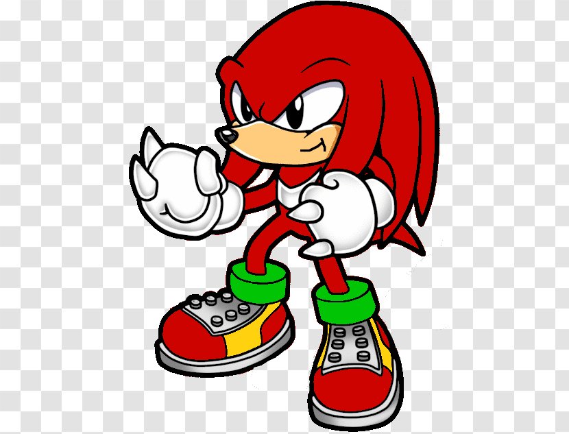 Cartoon Character Clip Art - Knuckles The Echidna Transparent PNG