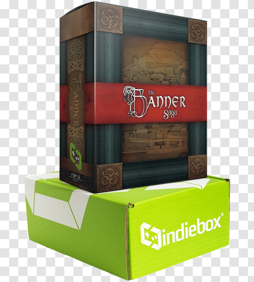 The Banner Saga Indie Game IndieBox Stoic Studio - Subscription Business Model - Box Transparent PNG