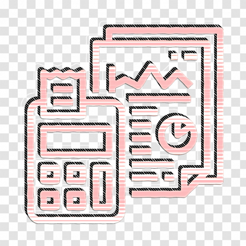 Fintech Icon Accounting Icon Budget Icon Transparent PNG