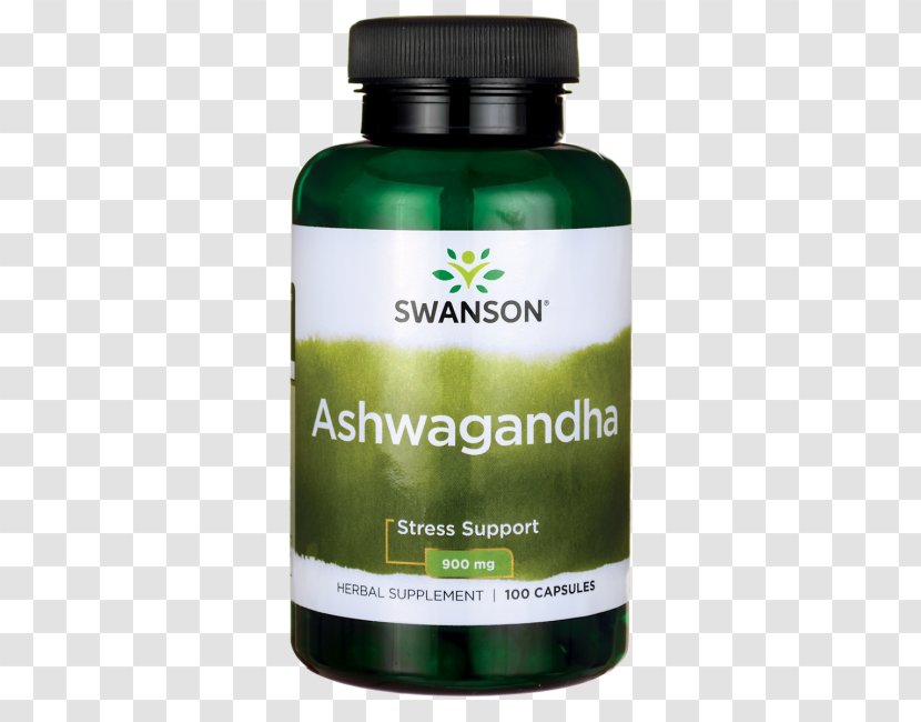 Dietary Supplement Swanson Health Products Herb Magnesium Stearate - Softgel - Ashwagandha Transparent PNG