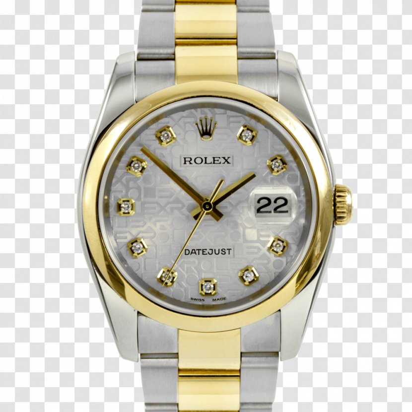 Rolex Datejust Watch Strap Omega SA - Platinum - Silver Jubille Celebration Transparent PNG
