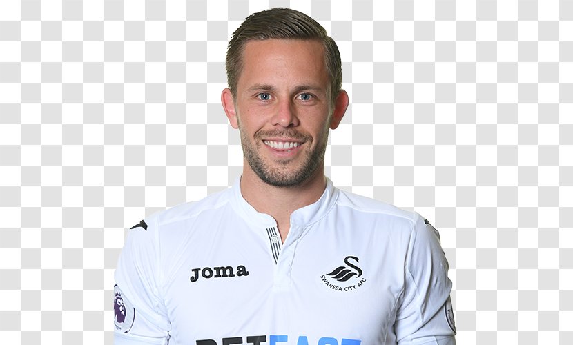 Jordi Amat Swansea City A.F.C. 2017–18 Premier League Football Player T-shirt - Sleeve - Sadio Mane Transparent PNG