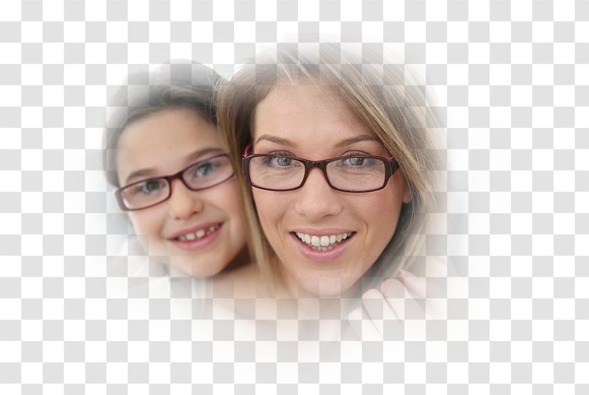 Glasses Dioptre Optometry Visual Perception Portrait - Flower Transparent PNG