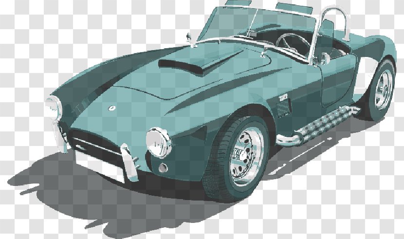 AC Cobra Ford Shelby Concept Sports Car Mustang - Daytona - Convertible Transparent PNG