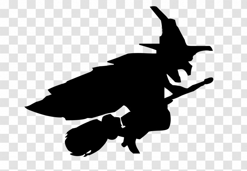 Witchcraft Halloween Clip Art - Silhouette - Witch Transparent PNG
