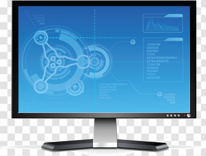 Computer Monitors Liquid-crystal Display Screencast Flat Panel Transparent PNG