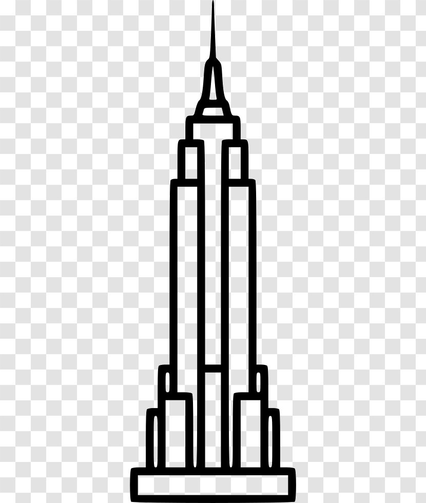 Empire State Building Statue Of Liberty Drawing Clip Art - New York Transparent PNG