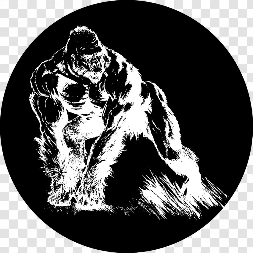Gorilla Long-sleeved T-shirt Hoodie Ape - Hat Transparent PNG