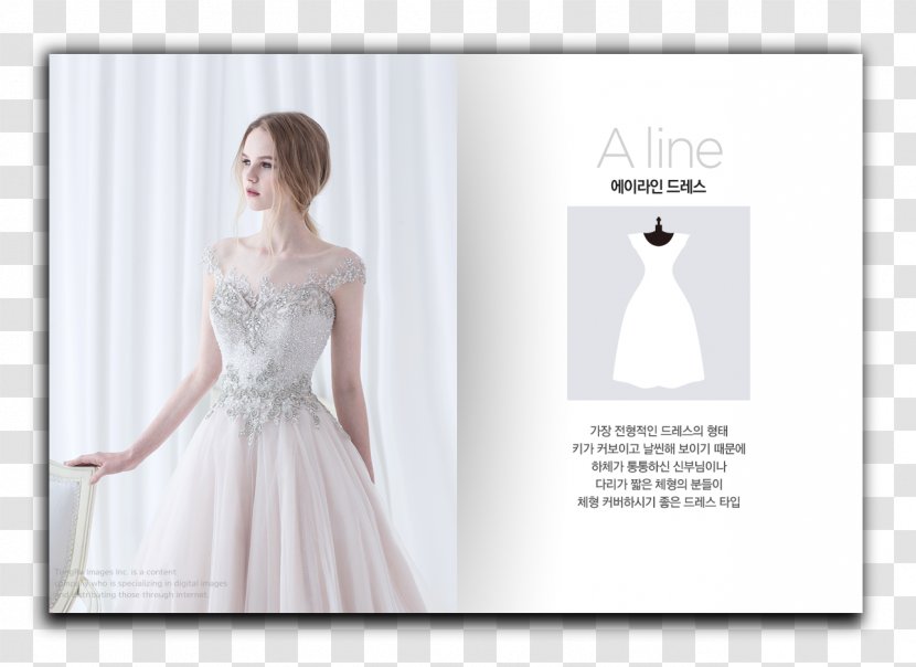 Wedding Dress Bride (사단)한국웨딩플래너협회 - Watercolor Transparent PNG