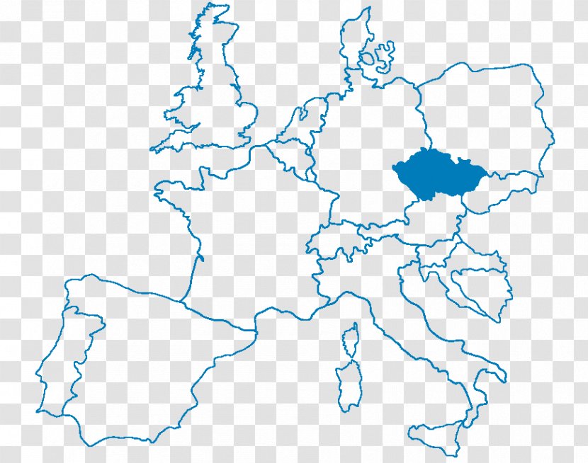 Europe Blank Map Coloring Book World Transparent PNG