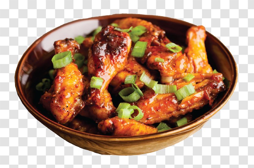 Buffalo Wing Korean Cuisine Barbecue Chicken Fried - Meat Transparent PNG
