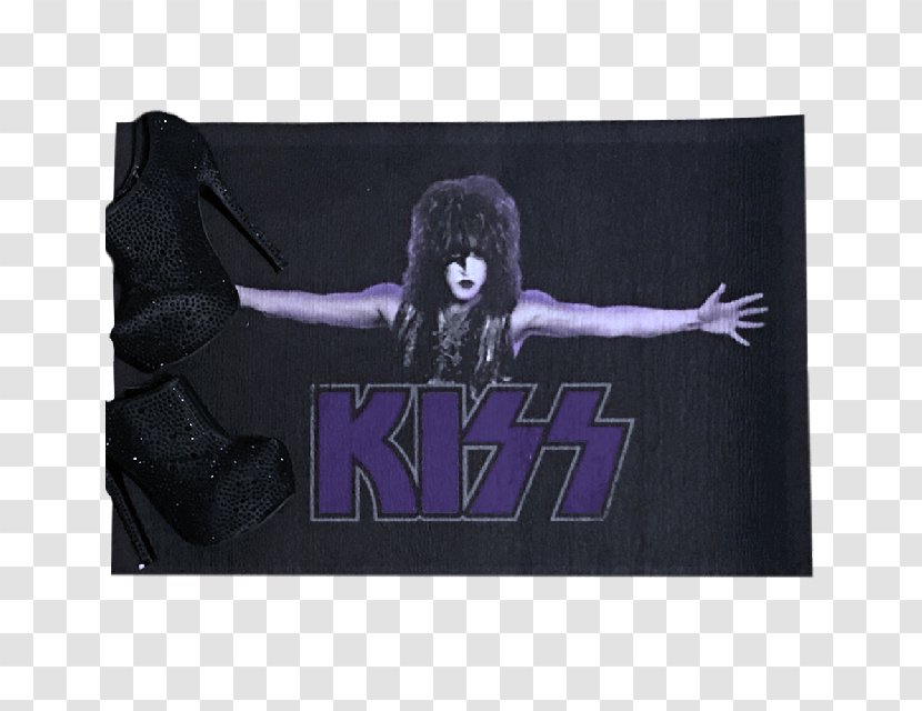 Paul Stanley Poster Kiss Mat - Black M - Gene Simmons Transparent PNG