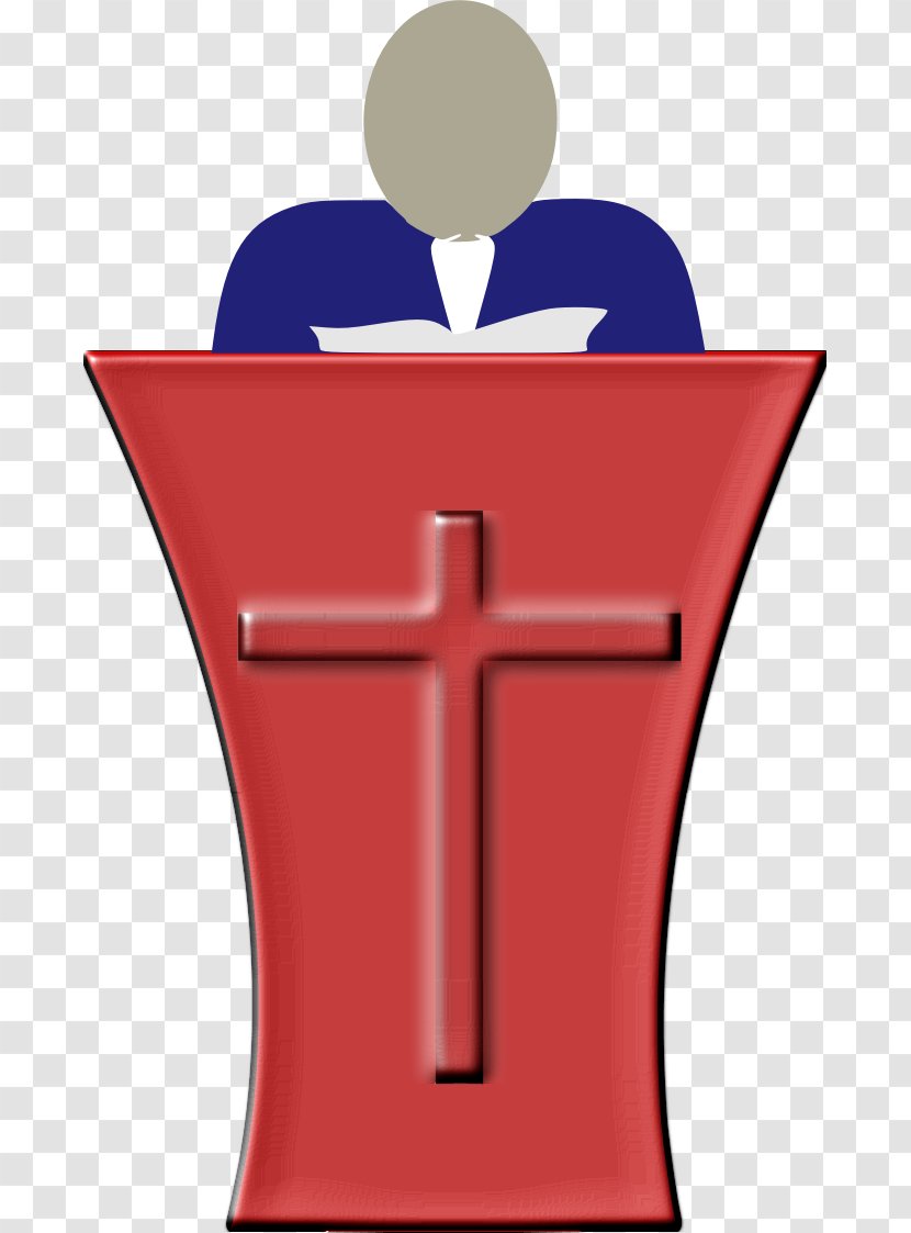Pulpit Preacher Pastor Clip Art - Symbol - Sermon Transparent PNG