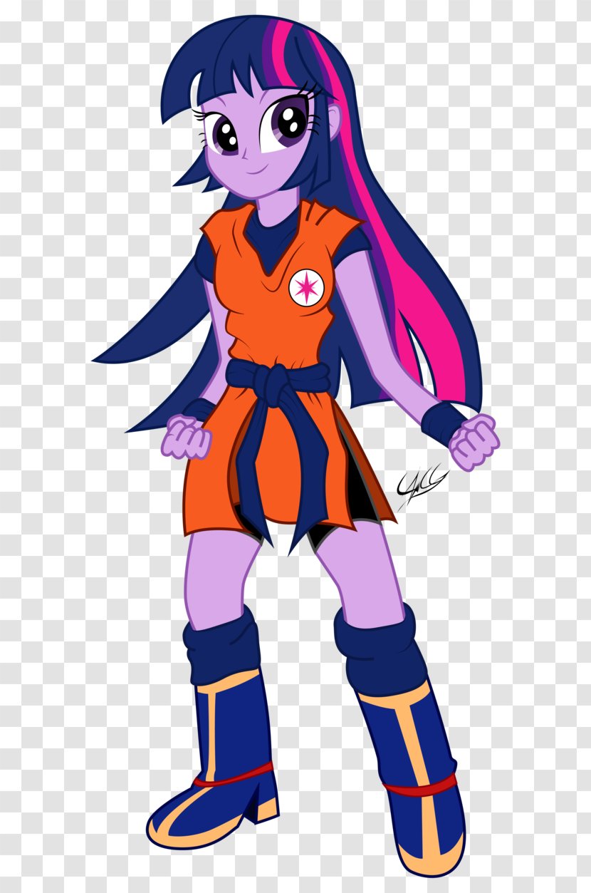 Twilight Sparkle Goku Spike Rarity Pony - Silhouette - Female Illustrator Transparent PNG