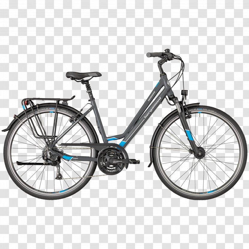 City Bicycle Mountain Bike Hybrid Cycling - Cartoon Transparent PNG