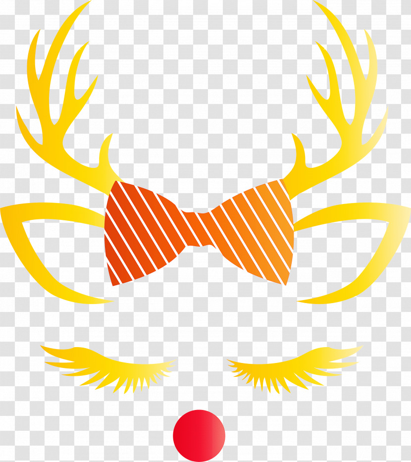 Reindeer Face Transparent PNG