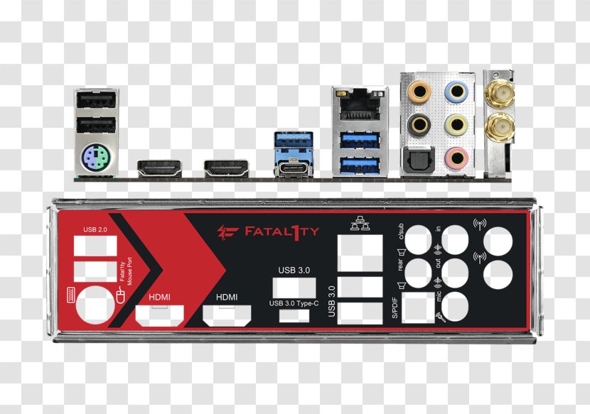 Socket AM4 Fatal1ty X370 Gaming-ITX/ac Mini-ITX Motherboard ASRock - Audio Equipment - Gamingitxac Transparent PNG