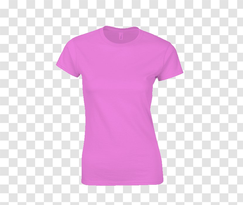 T-shirt Gildan Activewear Sleeve Top Blue - Purple Transparent PNG