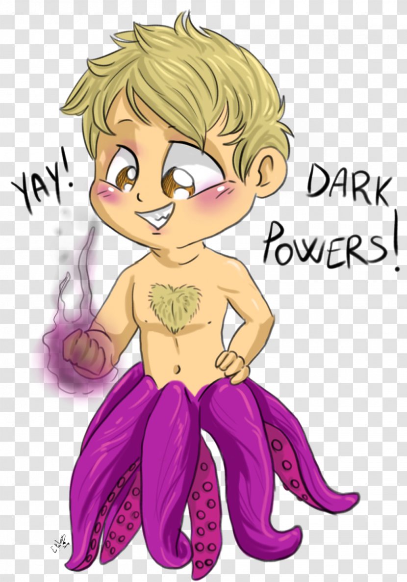 Mermaid Fairy Merman Fan Art - Supernatural Creature - Baby Transparent PNG