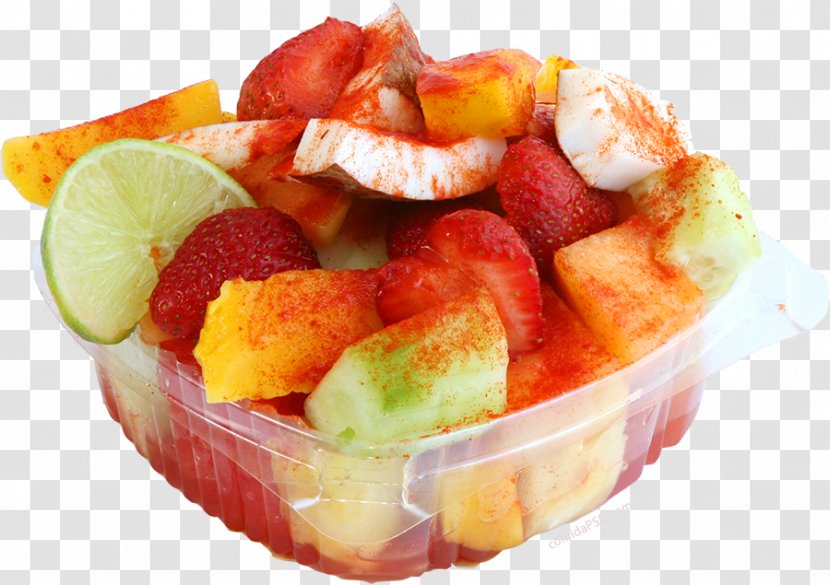 Strawberry Mexican Cuisine Vegetarian Fruit Salad - Food Transparent PNG