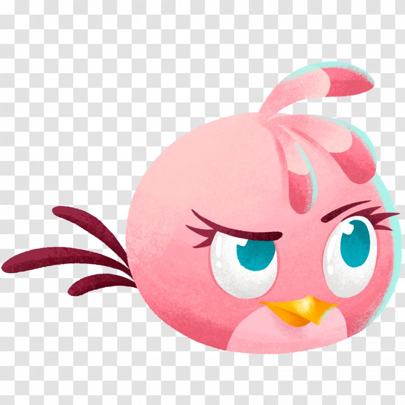 Angry Birds POP! Stella 2 Fight! Drawing - Smile - Plush Transparent PNG