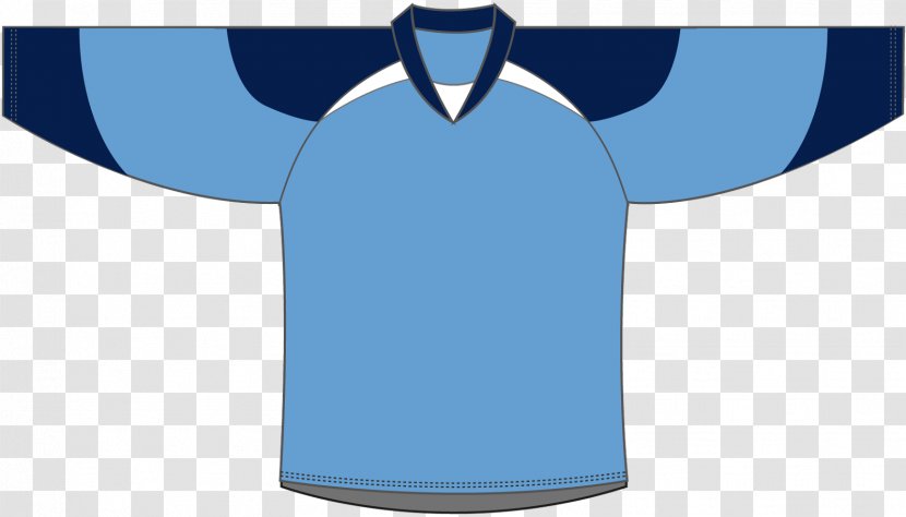 New Jersey Devils T-shirt Hockey NHL Uniform - Blue Transparent PNG