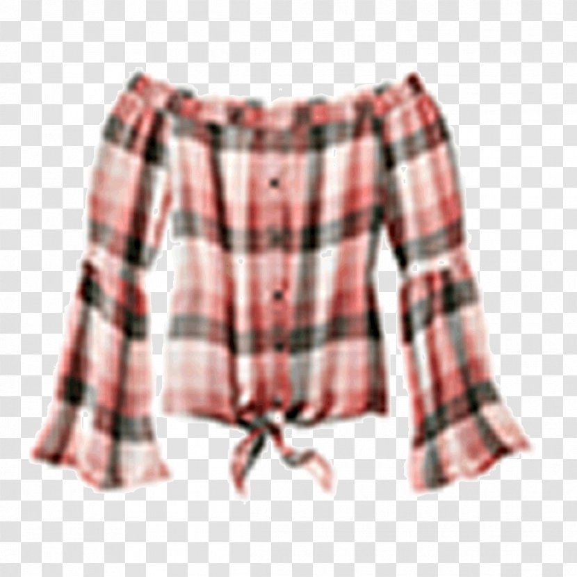 American Rag Clothing Top Outerwear Dress - Tartan - Boho Style Transparent PNG