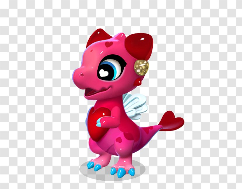 Animal Figurine Pink M Cartoon Character - BABY HEART Transparent PNG