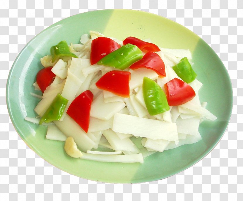 Yunnan Chinese Cuisine Bamboo Shoot Food - Omphisa Fuscidentalis - Pepper Fried Shoots Transparent PNG