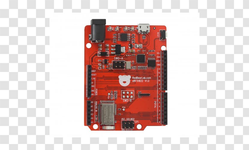 Microcontroller Electronics Arduino Sensor Bluetooth Low Energy - Electronic Circuit - Jlink Transparent PNG