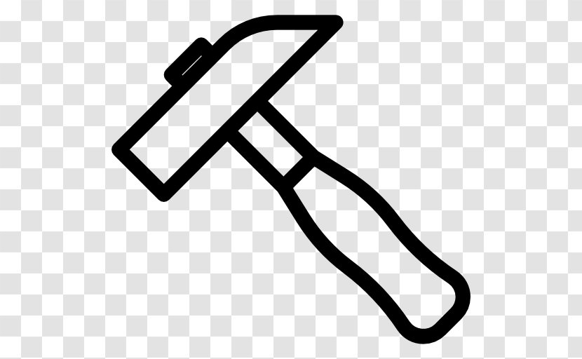 Line Art Drawing Hammer Clip - Photography Transparent PNG