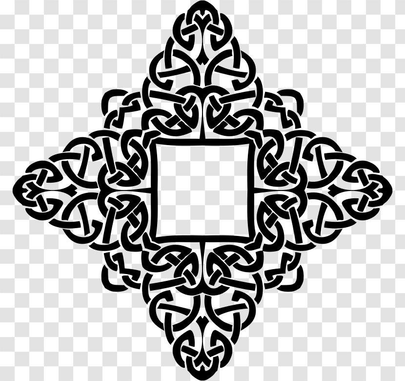 Line Art Celtic Knot Clip - Design Transparent PNG