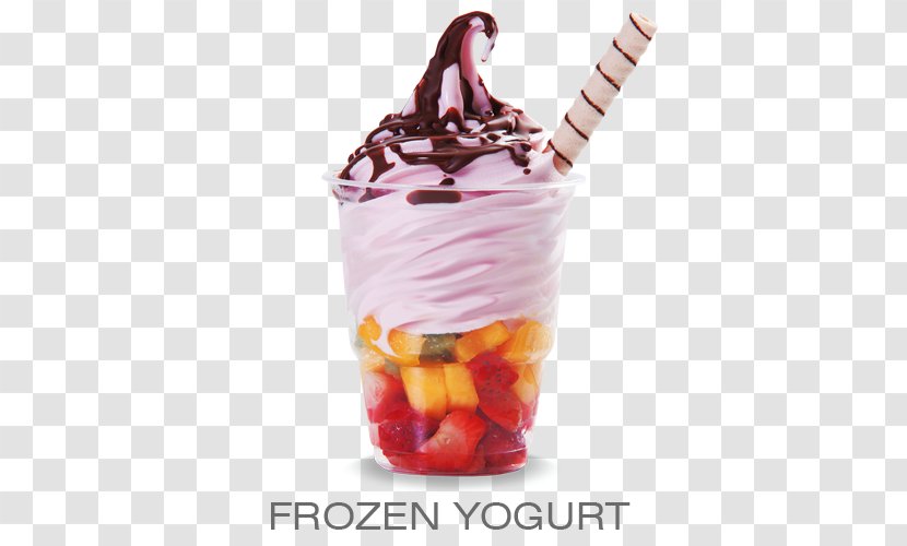 Sundae Ice Cream Frozen Yogurt Knickerbocker Glory Parfait Transparent PNG