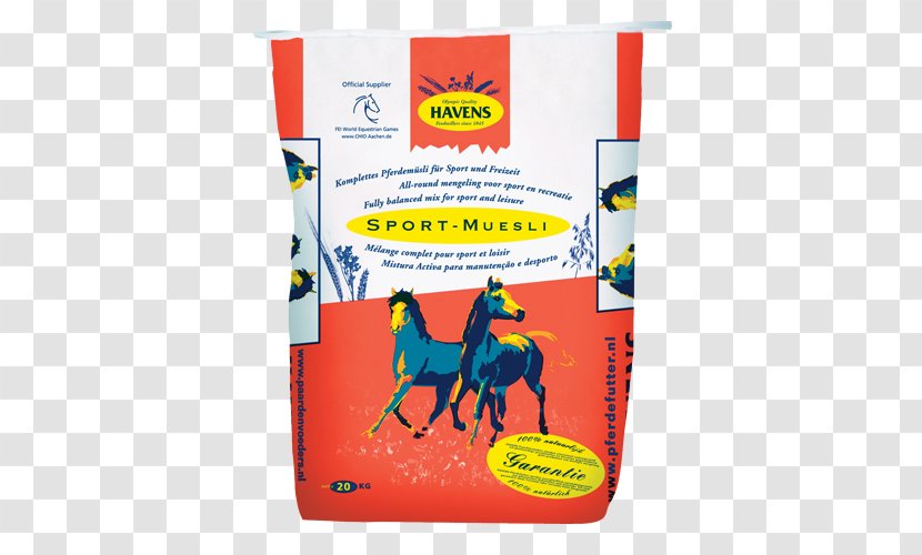 Muesli Horse Equine Nutrition Food Fodder - Caballeriza Transparent PNG