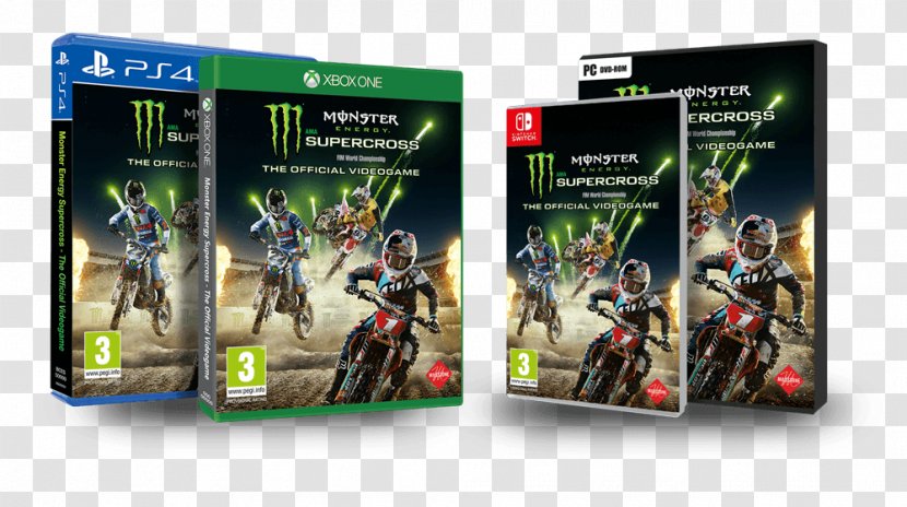Monster Energy AMA Supercross An FIM World Championship Xbox 360 PlayStation 4 MXGP 3 - Technology - Games Website Transparent PNG