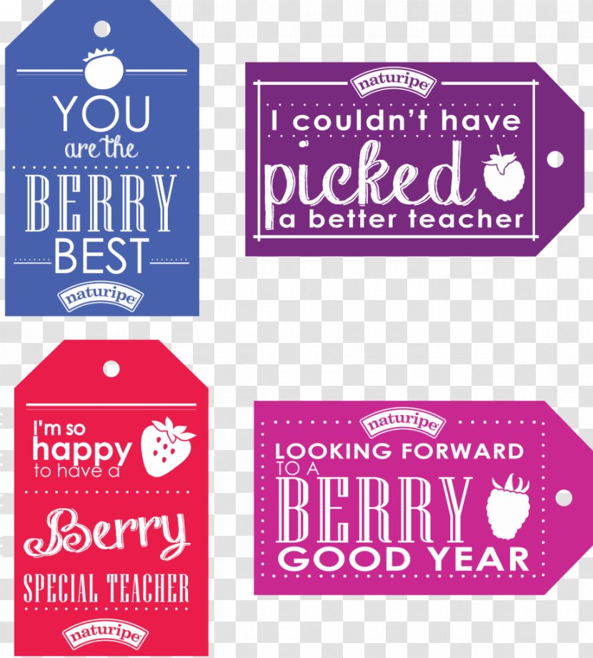 Teacher Berry School Classroom Grape - Label Transparent PNG