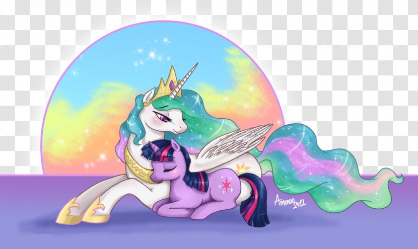 Princess Celestia Twilight Sparkle Pony Drawing - Fan Art Transparent PNG