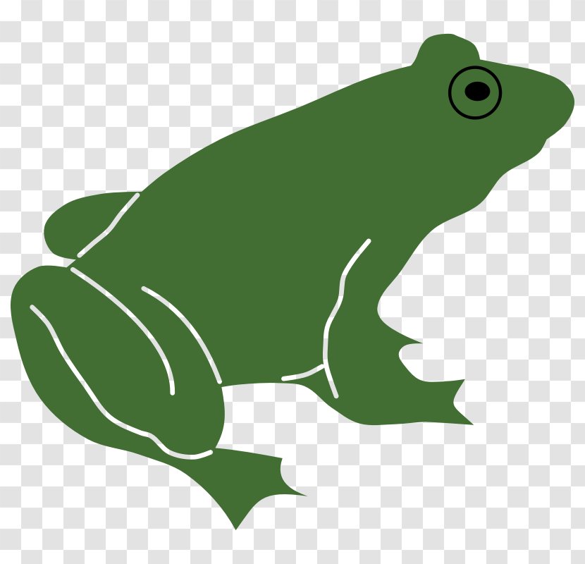 Frog Silhouette Royalty-free Clip Art - Vertebrate Transparent PNG