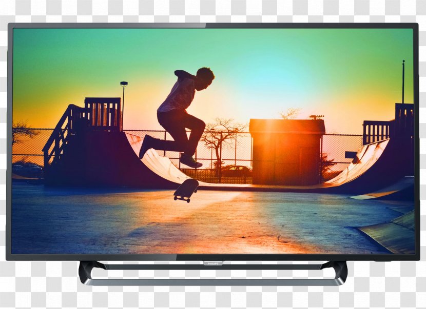 4K Resolution LED-backlit LCD Smart TV High-definition Television Ambilight - Philips - Tv Transparent PNG