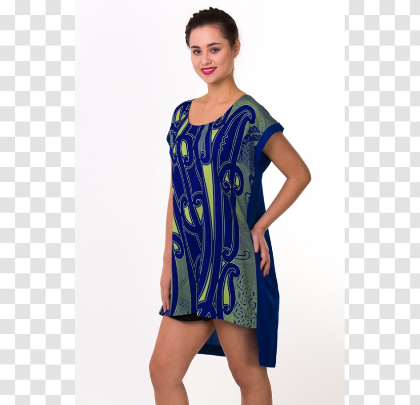 Shoulder Cobalt Blue Sleeve Dress - Joint Transparent PNG