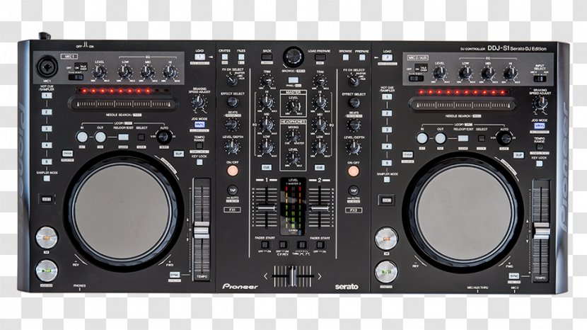 CDJ Pioneer DDJ-S1 Audio Power Amplifier DJ - Equipment - Electronic Instrument Transparent PNG