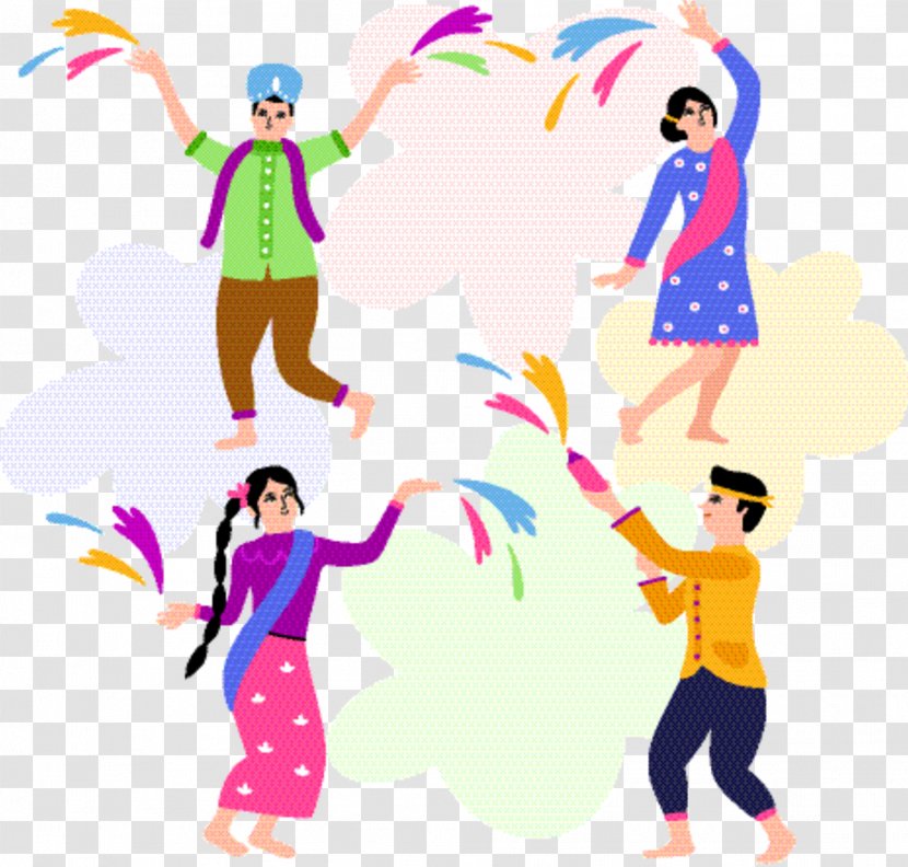 Kids Playing Cartoon - Happy - Smile With Transparent PNG