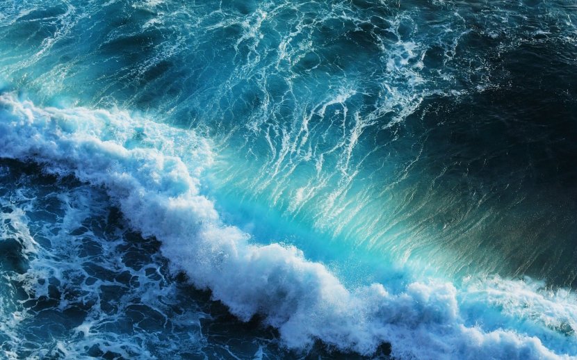 Wind Wave Desktop Wallpaper Ocean Sea - Water Transparent PNG