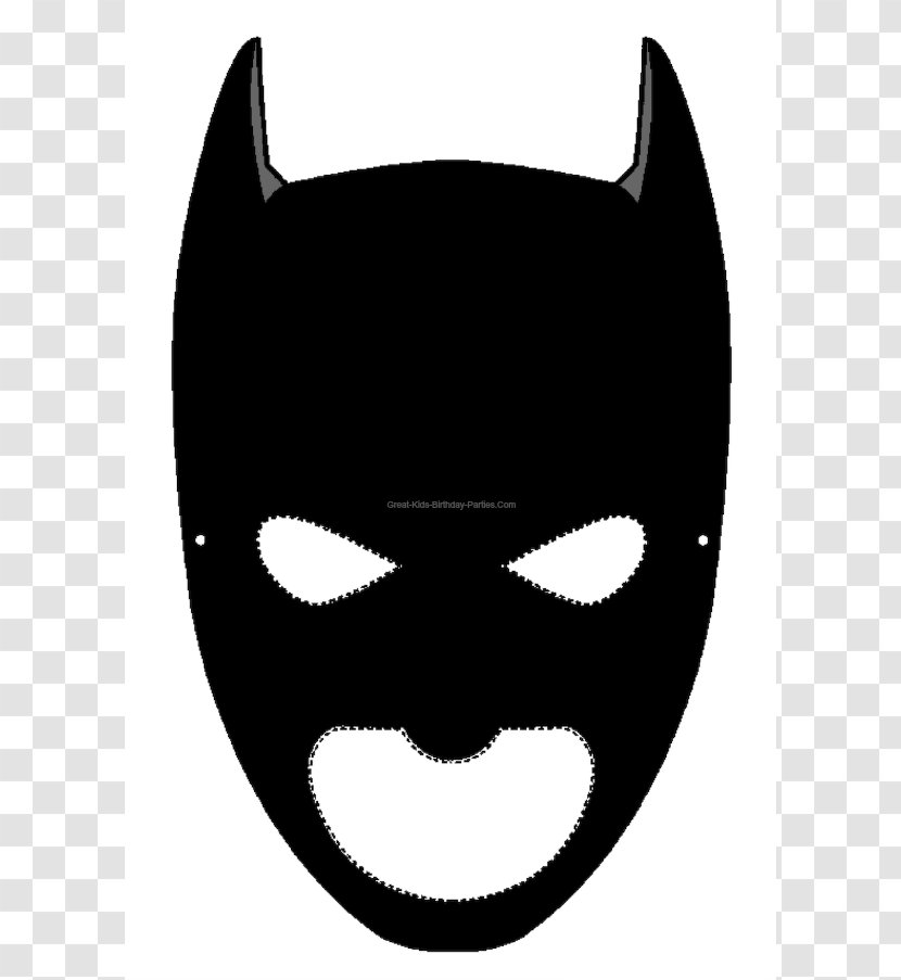 Batman Batgirl Batwoman Mask Clip Art - Cat - Designs Transparent PNG