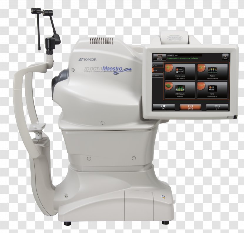 Optical Coherence Tomography Medical Equipment Ophthalmology Retina Drusen - Topcon Corporation - Eye Transparent PNG