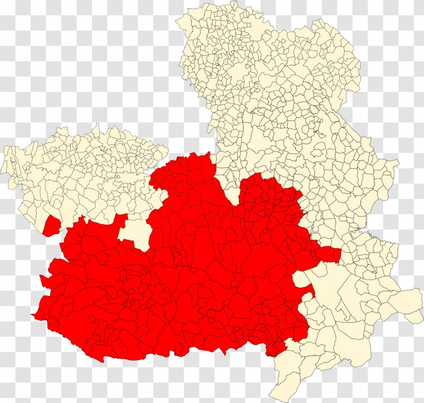Ciudad Real Albacete Province Of Toledo Cuenca Comarcas Spain - Red - Mancha Transparent PNG