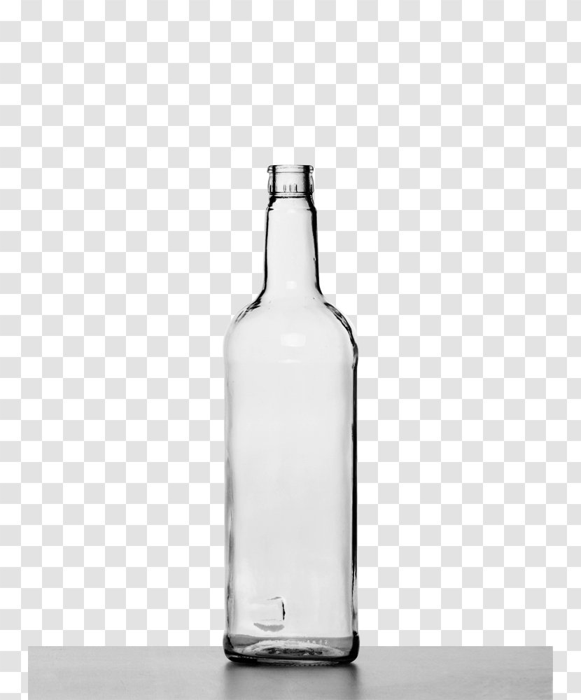 Glass Bottle Wine Distilled Beverage - Milliliter Transparent PNG